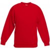 Dětská mikina Fruit of the Loom Set-In - Červená 116 (5-6) Dětská mikina Fruit of the Loom Set-In - Červená 116 (5-6)