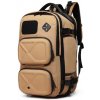 Ozuko Outdoor turistický batoh s USB + zámok Legrand Hnedý 35L Ozuko Outdoor turistický batoh s USB + zámok Legrand Hnedý 35L