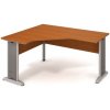 Manutan Rohový kancelársky stôl Cross, 160 x 120 x 75,5 cm, ľavé vyhotovenie, dezén čerešňa Manutan Rohový kancelársky stôl Cross, 160 x 120 x 75,5 cm, ľavé vyhotovenie, dezén čerešňa