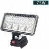 LAMPA PRE MAKITA 18V halogénová PRACOVNÁ LAMPA BATERKA S 2X USB 7 PALCOV 57 LED 75W LAMPA PRE MAKITA 18V halogénová PRACOVNÁ LAMPA BATERKA S 2X USB 7 PALCOV 57 LED 75W