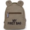 Childhome Detský batoh My First Bag Canvas Khaki Childhome Detský batoh My First Bag Canvas Khaki