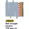 Scalextric Krajnica a mantinel SPORT Border 175mm 4 k 8207