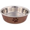 TRIXIE nerezová miska - plastový povrch 17 cm 0,75 l