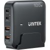 Unitek GaN 100W stolová nabíjačka 2xUSB-A 2xUSB-C Unitek GaN 100W stolová nabíjačka 2xUSB-A 2xUSB-C