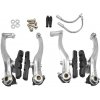 Nexelo V-brake AL Strieborné čeľuste brzdové Nexelo V-brake AL Strieborné čeľuste brzdové
