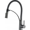 Kuchinox Olor, vysoká drezová batéria s elastickým ramenom, grafitová, LAV-BKR_978D Kuchinox Olor, vysoká drezová batéria s elastickým ramenom, grafitová, LAV-BKR_978D