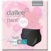 Dailee Pant Premium Lady Black PLUS L 15 ks