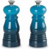 Sada mlynčekov na soľ a korenie 11 cm, sada 2 ks, DEEP TEAL, plast, Le Creuset Sada mlynčekov na soľ a korenie 11 cm, sada 2 ks, DEEP TEAL, plast, Le Creuset