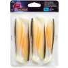 Fox Rage Ultra UV Zander Pro Shad 7.5cm HOT OLIVE 5x