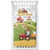 Detské obliečky do postieľky - Farma s traktorom a zvieratkami Detské obliečky do postieľky - Farma s traktorom a zvieratkami
