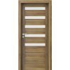 PORTA Doors SET Rámové dvere VERTE HOME D.5 so sklom, 3D fólia Agát medový + zárubeň PD-VER-D5_AGATMED PORTA Doors SET Rámové dvere VERTE HOME D.5 so sklom, 3D fólia Agát medový + zárubeň PD-VER-D5_AGATMED