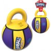 GiGwi Jumball Basketball lopta s rukoväťou žlto-fialový, 20cm GiGwi Jumball Basketball lopta s rukoväťou žlto-fialový, 20cm