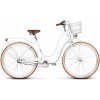 KROSS Mestský retro bicykel Le Grand Madison 4 biely, matný 28