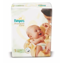Pampers Premium care 1 newborn 2-5kg 78ks