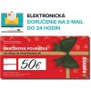 Kinekus Darčeková poukážka 50 €, červená, e-mailom Kinekus Darčeková poukážka 50 €, červená, e-mailom