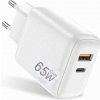 DeTech Uslion adaptér 65W USB-C - bez kabelu DeTech Uslion adaptér 65W USB-C - bez kabelu