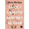 LO QUE SUSURRA LA NIEVE AL CAER (MARIA MARTINEZ)(Kniha) LO QUE SUSURRA LA NIEVE AL CAER (MARIA MARTINEZ)(Kniha)