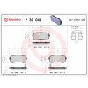 BREMBO Sada brzdových platničiek kotúčovej brzdy P30046 BREMBO Sada brzdových platničiek kotúčovej brzdy P30046