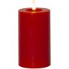 STAR TRADING LED sviečka Flamme Flow Pillar Red 15 cm STAR TRADING LED sviečka Flamme Flow Pillar Red 15 cm