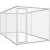 vidaXL Vonkajšia voliéra pre psy 382x192x185 cm vidaXL Vonkajšia voliéra pre psy 382x192x185 cm