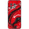 Picasee silikónový čierny obal pre OnePlus 11 5G - Red black Picasee silikónový čierny obal pre OnePlus 11 5G - Red black