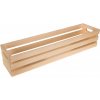 ČistéDrevo Drevená debnička kvetináč - 60 cm ČistéDrevo Drevená debnička kvetináč - 60 cm