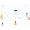 Helam | Luster na lanku TUBE 5xE27/20W/230V pavúk | HE1110 Helam | Luster na lanku TUBE 5xE27/20W/230V pavúk | HE1110