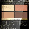 Eveline Cosmetics Quattro paletka očných tieňov 01 3,2 g Eveline Cosmetics Quattro paletka očných tieňov 01 3,2 g