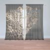 Sablio Záclony Leopard: 2ks 150x250cm Sablio Záclony Leopard: 2ks 150x250cm