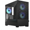 Fractal Design Pop Mini Air RGB Black TG Clear Tint FD-C-POR1M-06 Fractal Design Pop Mini Air RGB Black TG Clear Tint FD-C-POR1M-06