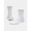 Under Armour Unisex ponožky UA Velociti Lite 1pk Crew Biela LG Under Armour Unisex ponožky UA Velociti Lite 1pk Crew Biela LG