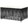 Godan Dekorácia na okraj stola Čierne strapce 80x300 cm Godan Dekorácia na okraj stola Čierne strapce 80x300 cm