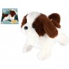 Teddies Pes Salto skákací chodiaci 19cm na batérie so zvukom