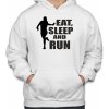 Fajntričko Bežecká mikina - Eat, sleep and run Fajntričko Bežecká mikina - Eat, sleep and run