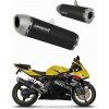 Suzuki GSXR 1000 K1 - K4 2001 - 2004 ladený výfuk S6 BLACK + dB killer Suzuki GSXR 1000 K1 - K4 2001 - 2004 ladený výfuk S6 BLACK + dB killer