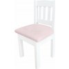 Caramella Baby Pink čalúnená detská stolička ružová Caramella Baby Pink čalúnená detská stolička ružová