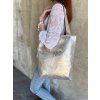 Zlatá dámska shopper kabelka Grosso na každý deň Zlatá dámska shopper kabelka Grosso na každý deň