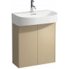 Laufen Sonar skrinka 57.6x24x60 cm závesná kúpeľňová skrinka pod umývadlo zlatá H4054830340401 Laufen Sonar skrinka 57.6x24x60 cm závesná kúpeľňová skrinka pod umývadlo zlatá H4054830340401