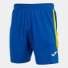 GLASGOW SHORT futbalové šortky azúrová žltá 2XL GLASGOW SHORT futbalové šortky azúrová žltá 2XL