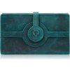 Paolo Peruzzi Dámska veľká kožená peňaženka vintage | zelená T-134-HGR Paolo Peruzzi Dámska veľká kožená peňaženka vintage | zelená T-134-HGR