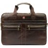 Nordee pánská aktovka S134 B hnědá Nordee pánská aktovka S134 B hnědá