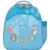 Školská taška batoh Backpack Ralphie Vichy Love Blue Jeune Premier ergonomický luxusné prevedenie 31*27 cm Školská taška batoh Backpack Ralphie Vichy Love Blue Jeune Premier ergonomický luxusné prevedenie 31*27 cm