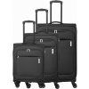 Cestovné kufre set 3ks Travelite Priego S,M,L 184 L antracitová Cestovné kufre set 3ks Travelite Priego S,M,L 184 L antracitová