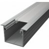 LEDprodukt LED lišta zapustená - LINEA strieborná Dĺžka: 1m, Typ krytky: Mliečna krytka zaklapávacia (difúzor) LEDprodukt LED lišta zapustená - LINEA strieborná Dĺžka: 1m, Typ krytky: Mliečna krytka zaklapávacia (difúzor)