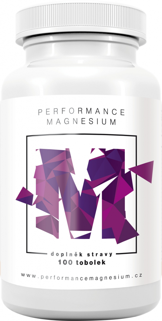 BrainMax Performance Magnesium 1000 mg Hořčík + Vitamín B6 100 tabliet