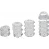 SuperLove Stimulating Penis Sleeve Set Transparent