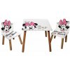 Arditex Detský stôl s stoličkami Minnie Mouse Arditex Detský stôl s stoličkami Minnie Mouse