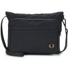 Fred Perry Vrecúška/Malé kabelky NYLON BADGE CROSSBODY BAG Čierna Fred Perry Vrecúška/Malé kabelky NYLON BADGE CROSSBODY BAG Čierna