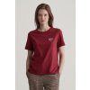 Gant REG SMALL GRAPHIC SS T-SHIRT PLUMPED RED