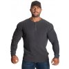 Gasp THERMAL HENLEY WASHED ANTHRACITE – tričko s dlhým rukávom Gasp antracitové Velikost: S Gasp THERMAL HENLEY WASHED ANTHRACITE – tričko s dlhým rukávom Gasp antracitové Velikost: S